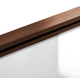 Шторка для ванны Rea Agat-2 складная 80x140 см brushed copper REA-W5696 - изображение 5