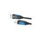 Кабель для принтера USB 2.0 AM/BM 1.5m black Vention (VAS-A16-B150) (355920) - зображення 5