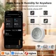 Цифровий Zigbee датчик температури та вологості з LCD екраном для сумісності з екосистемою Tuya Smart Life - зображення 4