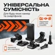 Набор креплений для экшн-камер 31 в 1 для GoPro, DJI, Insta360 с моноподом и кейсом - изображение 6