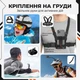 Набор креплений для экшн-камер 31 в 1 для GoPro, DJI, Insta360 с моноподом и кейсом - изображение 8