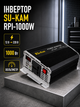 Автомобільний інвертор SU-KAM RPI-1000W 1000 Вт перетворювач напруги 12В-220В з вольтметром активним охолодженням захистом від перевантаження перегріву та короткого замикання - изображение 1