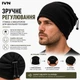 Термошапка-бафф-маска флисовая IVN трансформер IV-H7063 One Size Черная (4823641007063) - изображение 3
