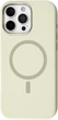 Чохол для смартфона Apple iPhone 16 Pro Max BeCover FIBRA Silicone OmniMag Milk White (BC_716239) - зображення 1