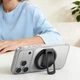 Магнитный держатель для телефона DNL MagSafe с кольцом и подставкой 2-в-1 складной Черный - изображение 6