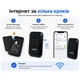 Мобільний 4G LTE Wi-Fi роутер MF800 під SIM-карту, MiFi модем 150 Мбіт/с, до 10 пристроїв Black - изображение 6