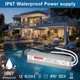 Трансформатор LED 12V 600W IP67 (50A) водонепроницаемый блок питания для светодиодов - изображение 4