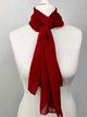 Шарф шовковий SunEarly (бордовий) 160х30см - изображение 3
