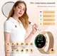 Жіночий розумний годинник Smart watch Dr03 gold - зображення 5
