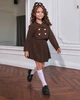 Костюм детский 1262г773 шоколад 128 - изображение 4