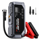 Пусковое устройство 3 в 1 для автомобиля 600 А, 9000 мА·ч - Jump Starter с компрессором, Power Bank и фонариком, 12 В - изображение 1