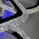 Люстра світлодіодна стельова LUMINARIA AZALIA RGB 150W 12R APP 815х110 CHROME/ICE 220V IP20, LED світильник з пультом ДУ - зображення 12