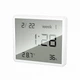 Цифровий термометр гігрометр Veron WX42 Indoor electronic clock with hygrothermometer White - изображение 3