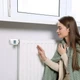 Радіаторний термостат ZigBee 5–30°C програмований LCD, розумний термостат для опалення Tuya Smart Life - зображення 6