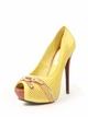 Женские яркие кожаные туфли на шпильке It-girl B2105-38OD-2 35р-23см Желтый (2000000030166) - изображение 4