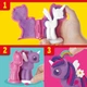 Набор для лепки Hasbro Play-Doh «Создай и укрась пони» My Little Pony (B0009) - изображение 4