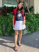 Юбка мини летняя женская Uniqlo 532551164 M Белая (1161953034) - изображение 13