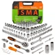 Набор инструментов 108 предметов 1/4'', 1/2'' IS-41082-5 - изображение 5