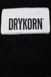 Чоловічий чорний вовняний шарф KASAY Drykorn OS 94678-120090 - изображение 3