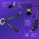 Пантограф для мікрофону Proove Gaming Neon Arm black - зображення 12