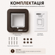 Умная дверца для котов SureFlap с микрочипом | автоматический кошачий люк Smart Cat Flap коричневая уценка - изображение 10