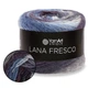 Пряжа YarnArt Lana Fresco, Туманная ночь №8116 - 100 г / 380 м, секционная шерстяная пряжа для шалей, бактусов, свитеров и аксессуаров - изображение 1