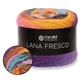 Пряжа YarnArt Lana Fresco, Космическая вуаль №8106 - 100 г / 380 м, секционная шерстяная пряжа для шалей, бактусов, свитеров и аксессуаров - изображение 1