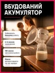 Молокоотсос электрический портативный беспроводной аккумуляторный мощный ультратихий с аккумулятором молокоотсосы стимуляция лактации молокоотсос беспроводной с бутылкой для кормления Siskis - изображение 7