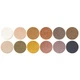 Палетка теней для век DoDo Girl Eyeshadow Unique Colors перламутровые 12 оттенков D3139 , В Золотистый Бежевый Медный Серый - изображение 4