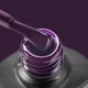 KOMILFO Deluxe Series HEMA/TPO FREE №D101 Гель-лак темно-фіолетовий, 8 мл - изображение 2