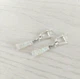 Серьги Hand Made с бусинками натурального огненного опала - изображение 1