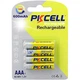 Акумулятор AAA 600mAh, 1.2V Ni-MH, rechargeable battery, PKCELL, 4pcs/card - изображение 1