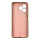 Чехол для Realme Note 50 с принтом золотые бабочки глянцевый с защитой камеры с золотой окантовкой Пудровий - изображение 2