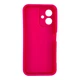 Чехол силиконовый Soft Touch с 3D принтом для Tecno Spark Go 2 малиновый (Полная защита камеры) - изображение 2