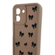 Чехол силиконовый Soft Touch с 3D принтом для Tecno Spark Go 3 коричневый (Полная защита камеры) - изображение 4