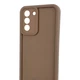 Чехол силиконовый Soft Touch для Samsung Galaxy S21 коричневый (Полная защита камеры) - изображение 4