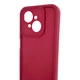 Чехол силиконовый Soft Touch для Tecno Spark Go 2025 бордовый (Полная защита камеры) - изображение 4