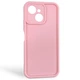 Чехол силиконовый Soft Touch для Tecno Spark 40C (KM4k) розовый (Полная защита камеры) - изображение 1