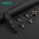Электрический триммер VGR V-640T Black для стрижки волос с LED экраном 10639 - изображение 8