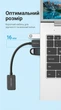 Внешняя звуковая карта Vention USB 2.0 - 3.5 мм TRRS 0.15 м Черный, OMTP/CTIA, чип шумоподавления (CDZB0) - изображение 12