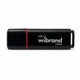 Флеш-накопичувач Wibrand USB 3.2 Gen1 Scarab 128GB Black - изображение 1
