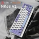 Дротова механічна клавіатура Ajazz NK68 V2 Red Switch (NK68-V2-R-PWB) - зображення 5