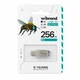 Флеш-накопичувач Wibrand USB 3.2 Gen1 Bee 256GB USB Type-A/USB Type-C Silver - изображение 2