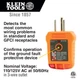 Комплект для проверки электрического напряжения Klein Tools CL120VP с клещевыми амперметрами - изображение 4