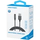 Звукова карта USB AUX jack, TRRS Ear, 0.25 м 96 кГц/24 біт 2-в-1 DSP шумозаглушення Vention (CVEBC) - изображение 3