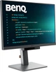 TFT 24.1" BenQ RD240Q, WQXGA, 16:10, HDMI, DP, USB-C, HAS, Pivot, колонки, темно-сірий (9H.LLXLA.TBE) - изображение 2
