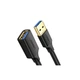 Дата кабель USB 3.0 AM/AF 1.0m US129 black Ugreen (10368) - изображение 1