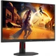 TFT 27" AOC , Fast IPS, 260Hz, 0,3ms, 2xHDMI, DP, HAS, Pivot, чорно-червоний (27G4ZR) - зображення 2