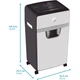 Знищувач документів HP OneShred 24CC, A4, 80g х 24 листів, 4*35, 30 л., P-4 (2807) - изображение 5