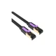 Патч-корд 15m UTP cat 7 RJ-45 flat black Vention (ICABN) - изображение 2